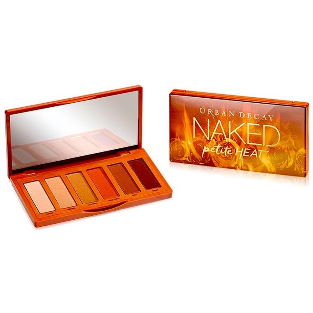 New In Box Authentic Urban Decay Naked Petite Heat -Six Fire Inspired Shades